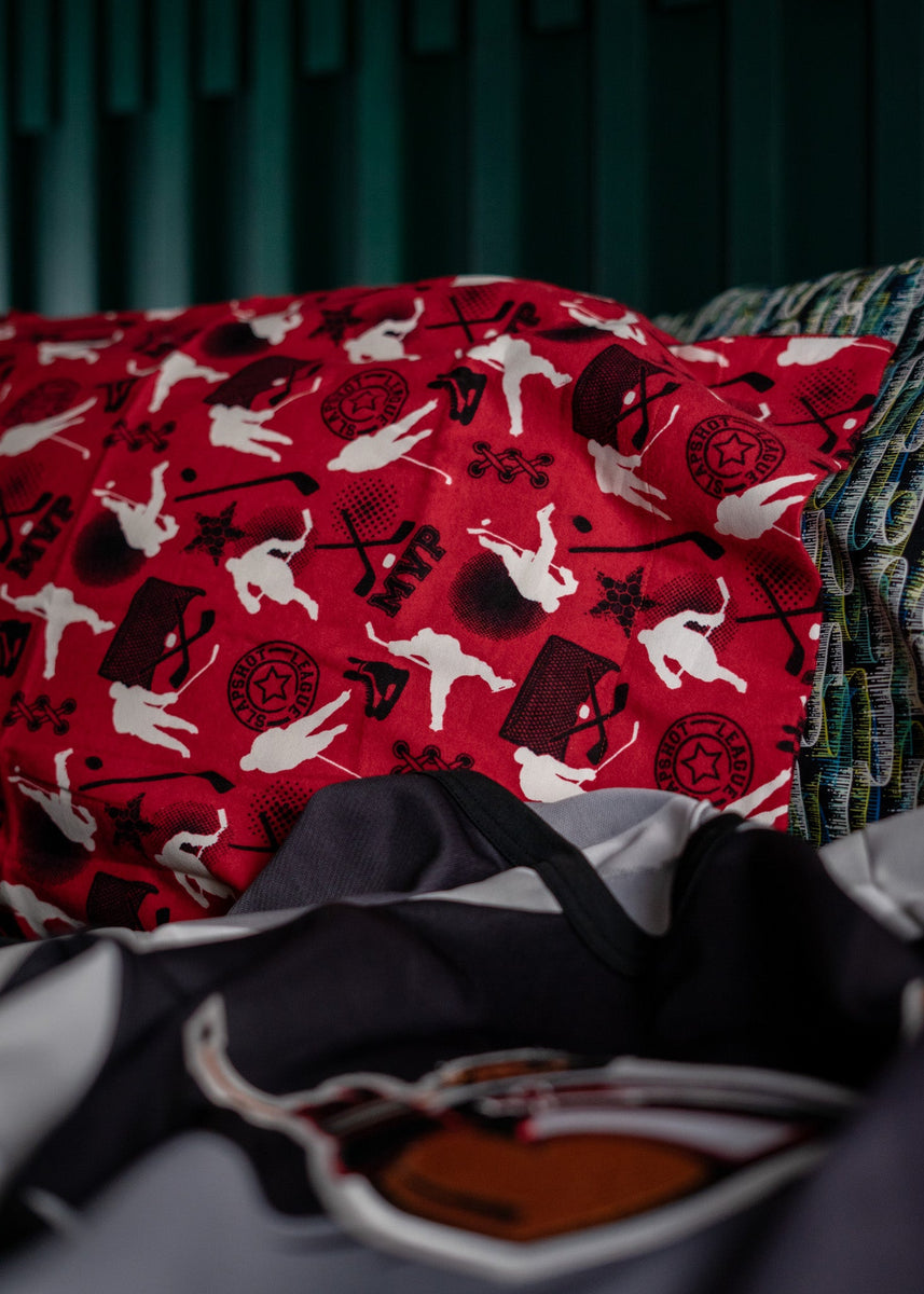 Sports Pillowcases Glow To Sleep