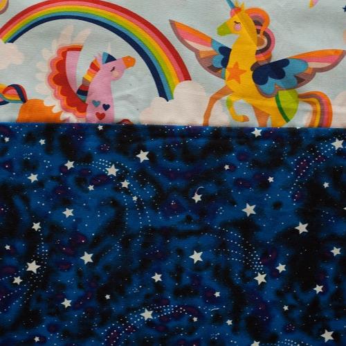 Starry Sky with Unicorn Panel