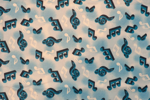 Blue Flannel Music Notes